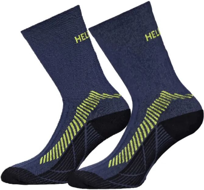 Hellner 2-pack Running Sock Blå