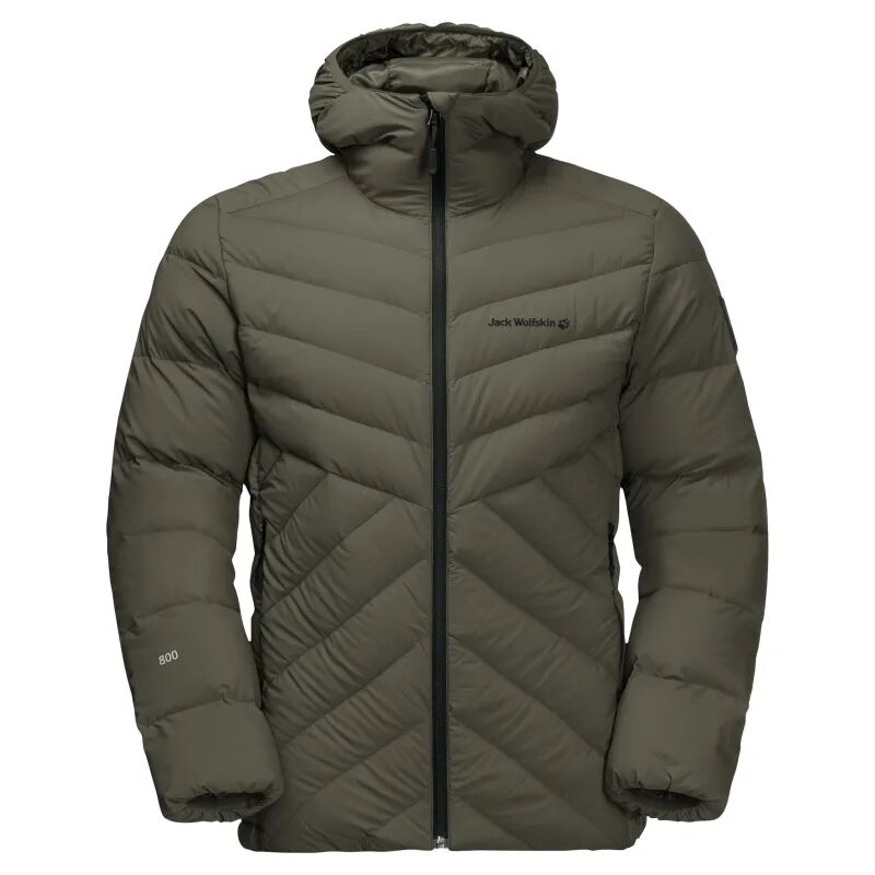 Jack Wolfskin Men's Athletic Down Jacket Grønn