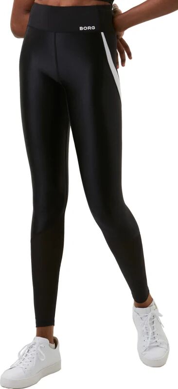 Björn Borg Women's Borg High Waist Swipe Tights Sort