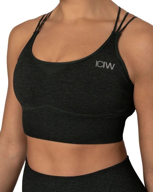 ICANIWILL Women's Evolution Seamless Sports Bra Grønn