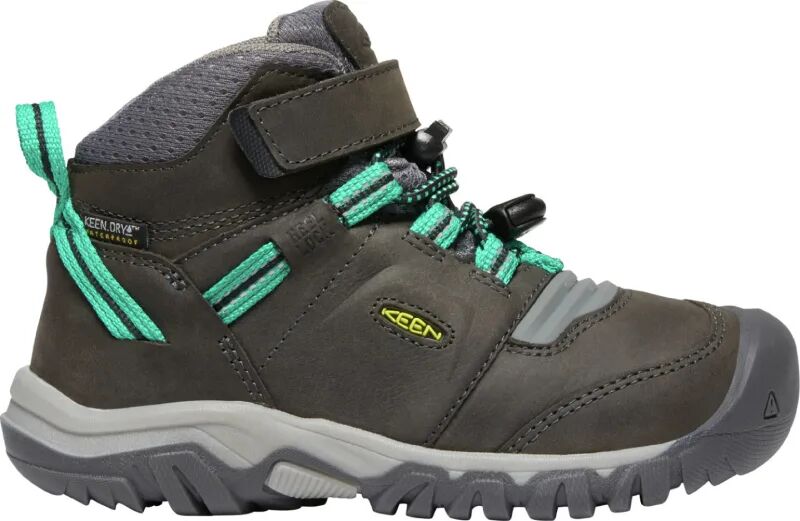 Keen Kids' Ridge Flex Mid Waterproof Sort