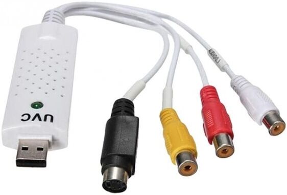 24hshop USB 2.0 Video Capture Adapter VHS til Digital