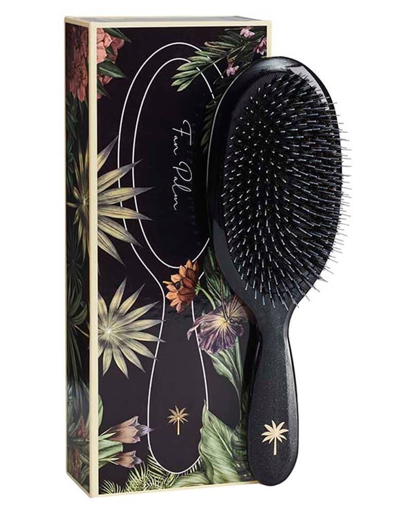 Palm Fan Palm Hair Brush Large Stardust