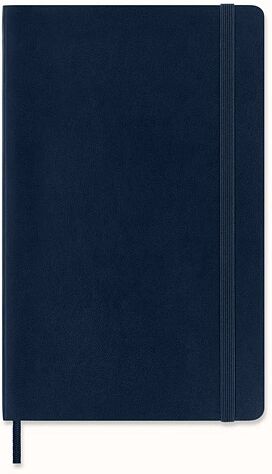 Moleskine 12-Month Weekly Notebook Planner Soft Sapphire Blue