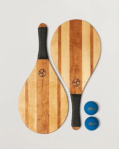 Please Please Please Haverdal Cherry Wood/Birch Beach Bat Set