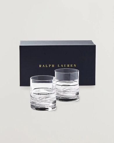 Ralph Lauren Home Remy Double Old-fashioned Glass 2pcs Clear