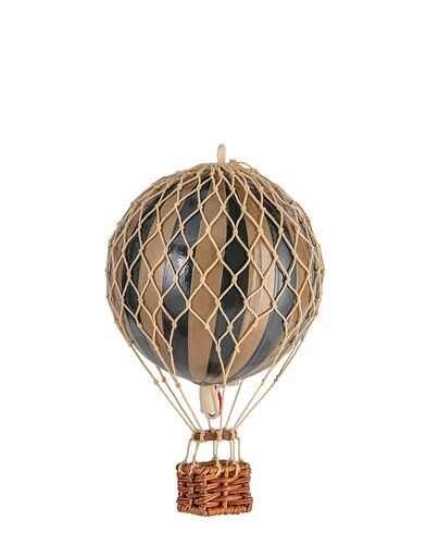 Authentic Models Floating In The Skies Balloon Gold Black