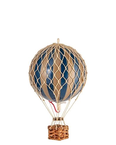Authentic Models Floating In The Skies Balloon Gold Navy