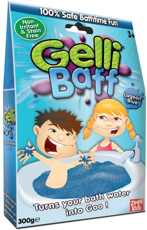 Zimpli Kids Baff Gelli Baff Badeslush Enkelpakke 150g - Blå