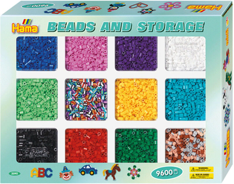 Hama Midi Beads And Storage 9600 Pcs