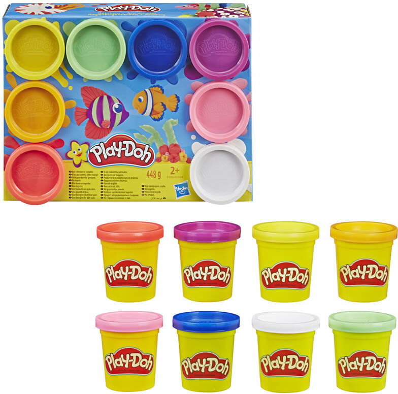 Play-Doh 8 Pakning - Regnbue