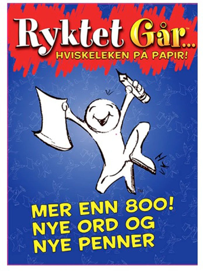 Ryktet Går- Utvidelse, 800 Nye Ord Og 8 Nye Penner