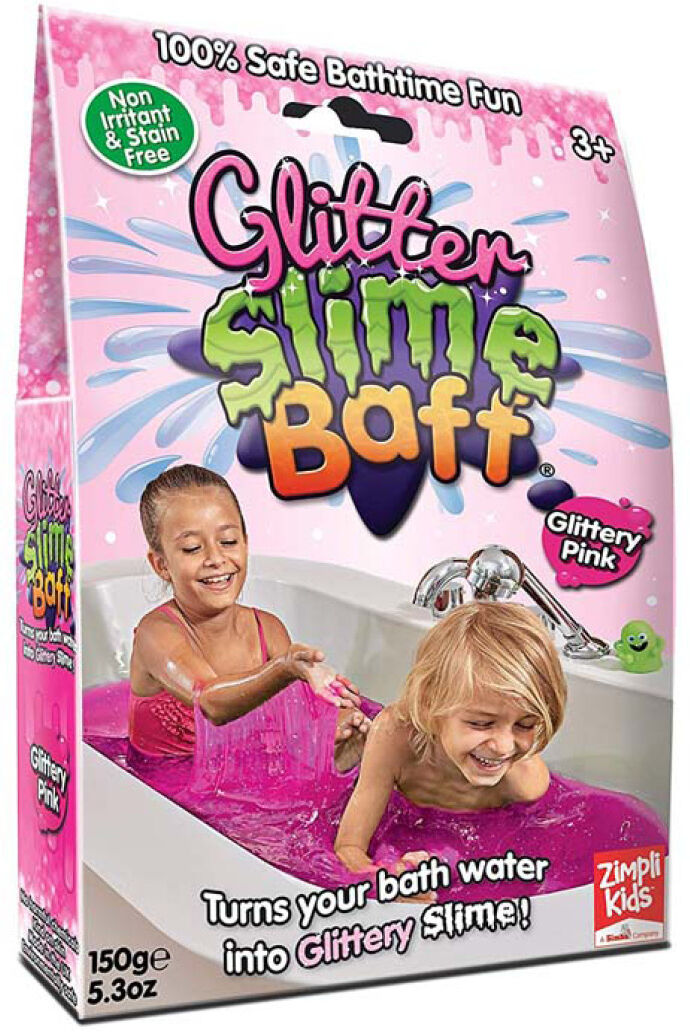 Zimpli Kids Baff Glitter Slime Baff Badeslim 150g - Rosa