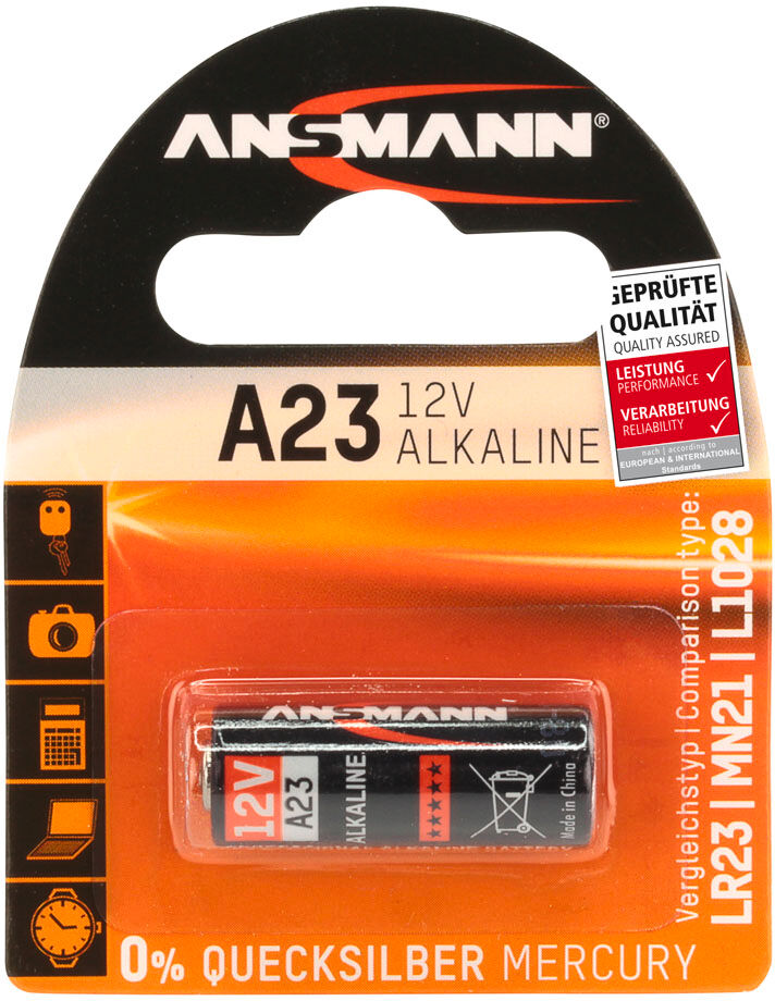 Ansmann A23 Batteri