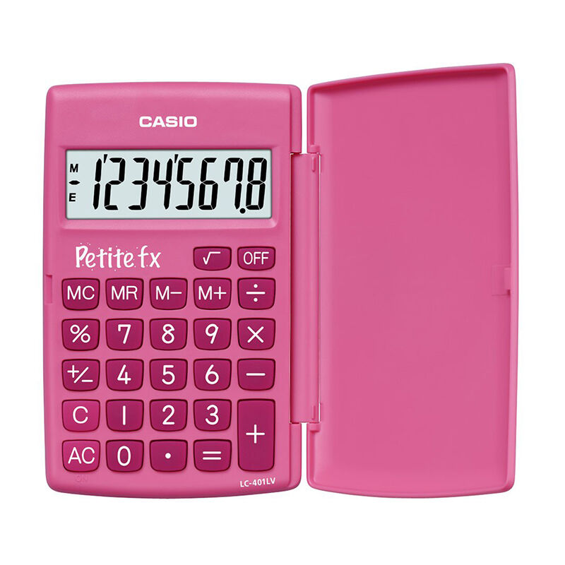 Casio Fx-Petit Lommeregner - Rosa