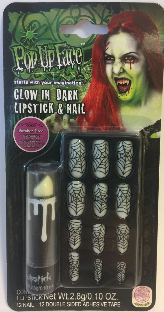 Halloween Glow In The Dark  Make Up Kit