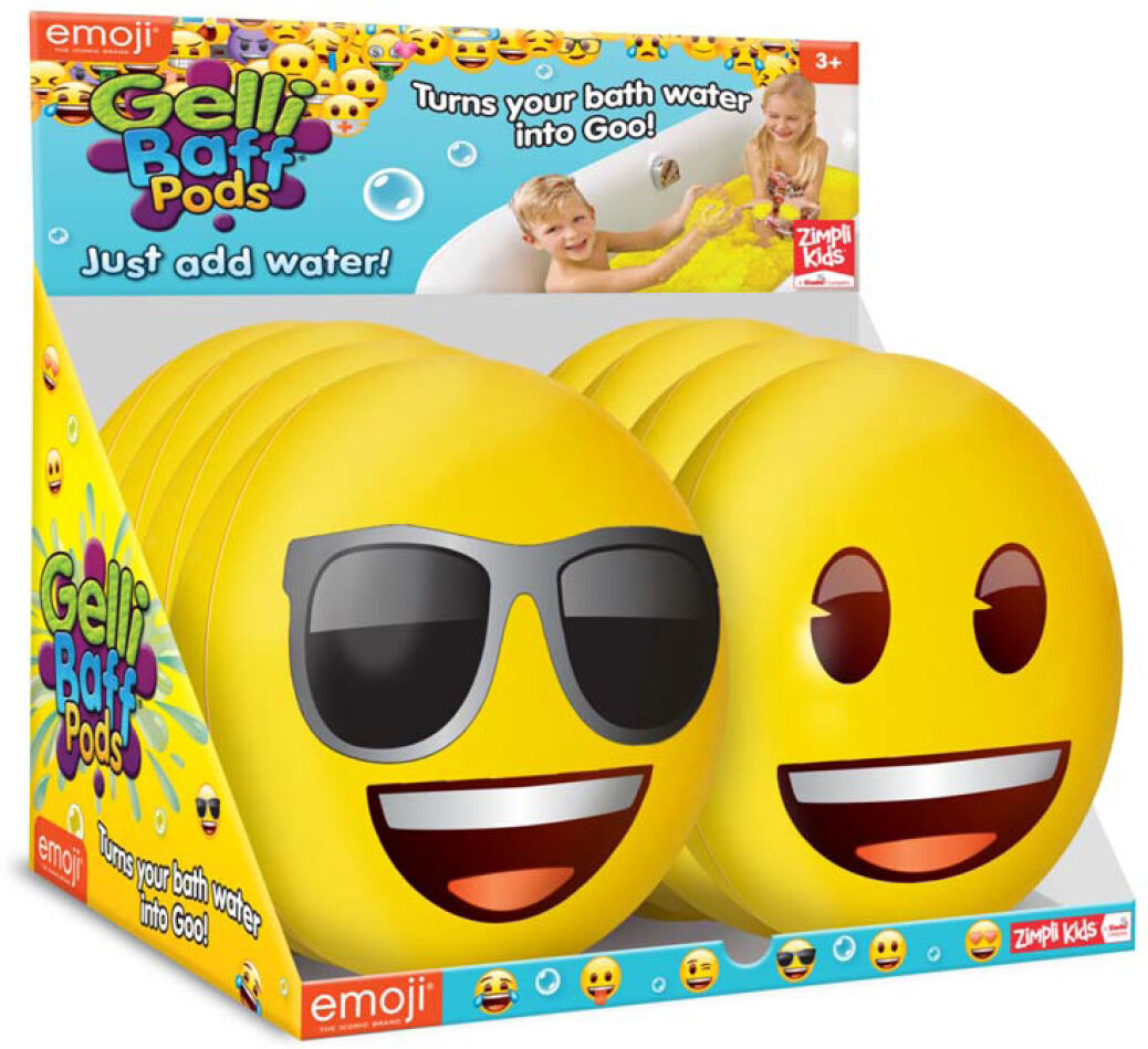 Zimpli Kids Baff Gelli Baff Emoji Pods 300g 1stk