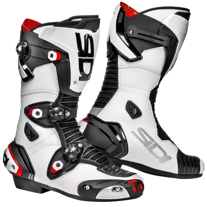 Sidi Mag-1 Motorcycle Boots Motorsykkel Støvler 39 Svart Hvit