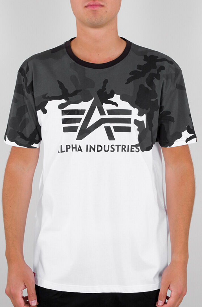 Alpha Industries Lost Camo T-shirt L Svart Flerfarget