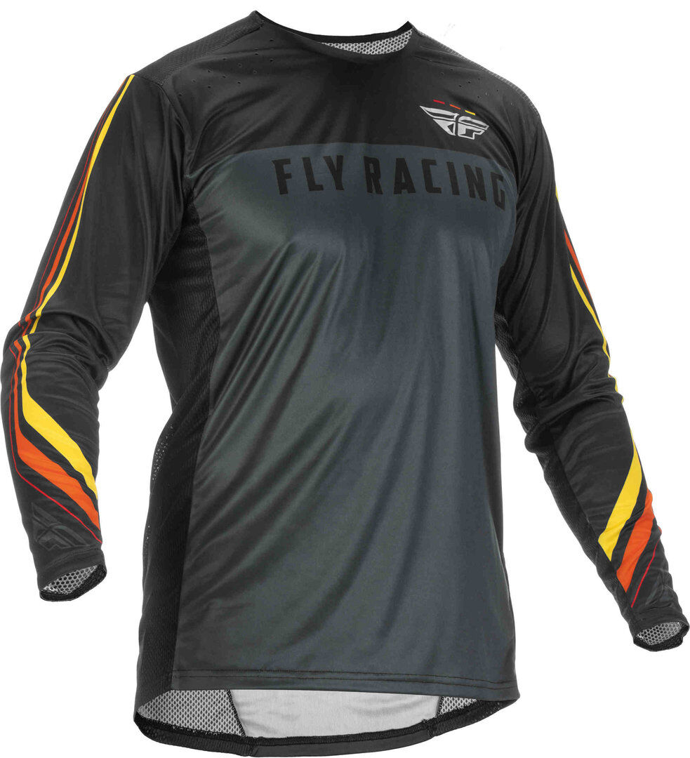 Fly Racing Lite L.E. Speeder Motocross-trøyen XL Svart Grå Gul