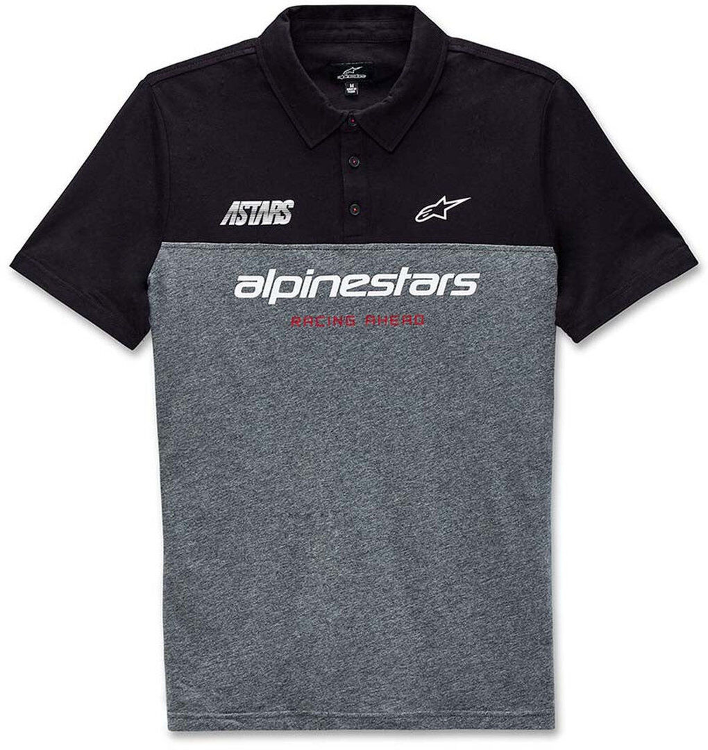 Alpinestars Astars Paddock Polo Skjorte XL Svart Grå