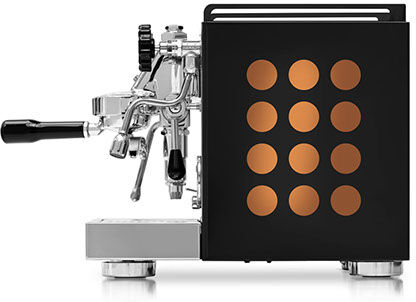 Kaffebox Rocket Espresso Appartamento - Black / Copper Accents