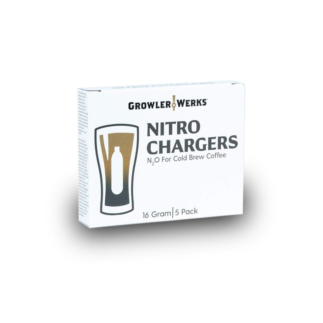 Kaffebox GrowlerWerks 16g Nitro Charges for uKeg Nitro - 5 pack