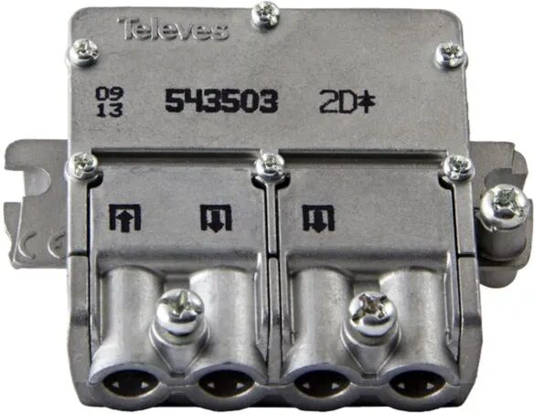 Televes Easy-F mini F-splitter 2-veis