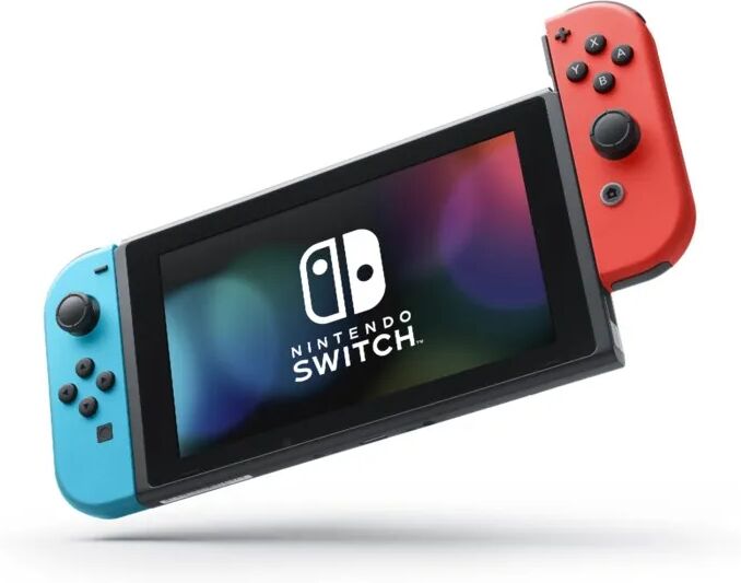 Nintendo Switch (2019) Spillkonsoll 6,2” Rød/Blå