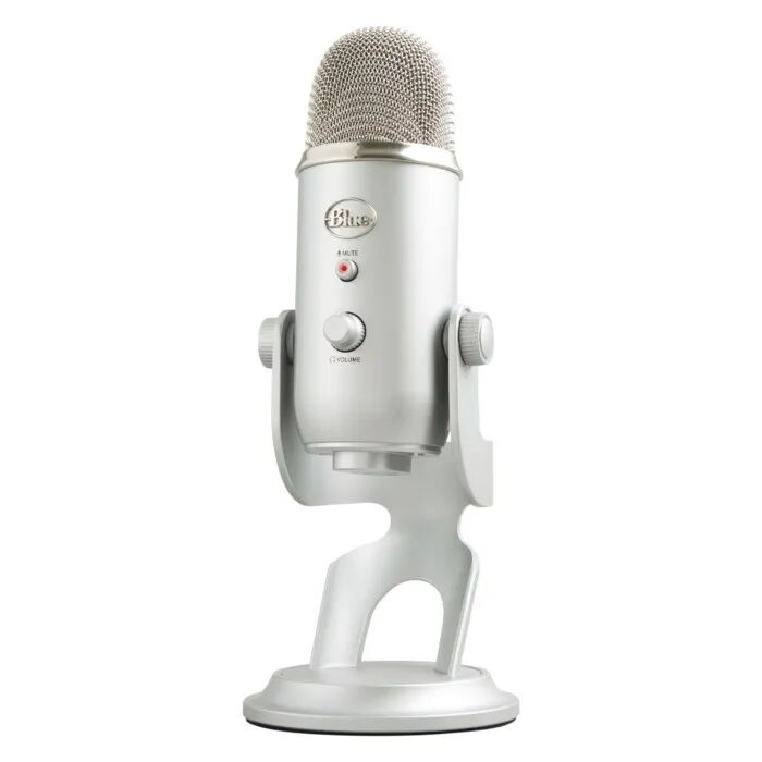 Logitech C Blue Yeti USB-stereomikrofon Sølv