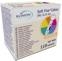 Klinion Softfine Lansett, steril, 30G - 110 stk.