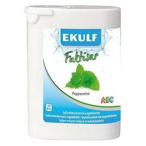 EKULF Fuktisar Peppermint - 30 sugetabletter