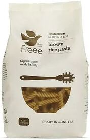 Doves Farm Pasta, brun ris fusilliskruer, glutenfri Ø - 500 gram