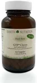 Earth Nutrition GTF Krom med antioksidanter - 60 kaps.