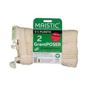 Maistic Bio Group Maistic nettingposer til grønt, S+M - 2-pakk