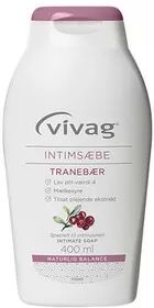 Vivag intimsåpe med tranebær - 400 ml