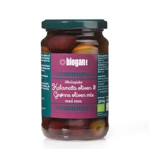 Biogan Olivenmiks Kalamata & grønne Ø - 320 g