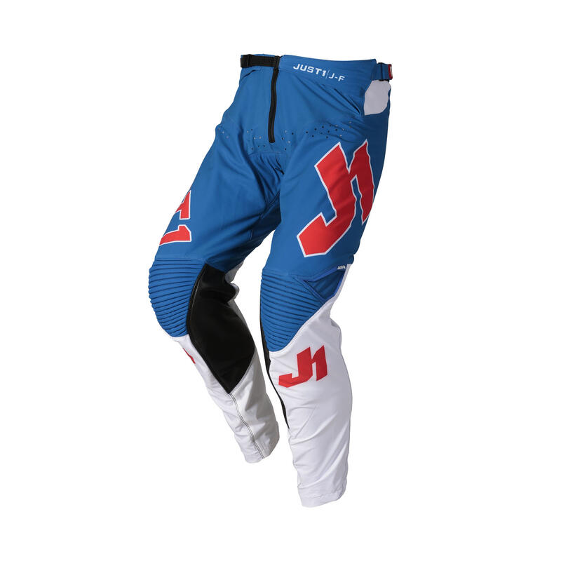 Just-1 Just1 J-Flex Bukse - Rød/blå/hvit, 28 Bukse Med Stretch & Smal Passform   28