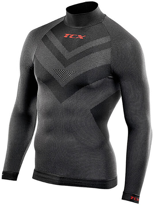 Tcx Necked Top Lang Sleeve Warm Teknisk Undertøy Varm Pustende   M/L