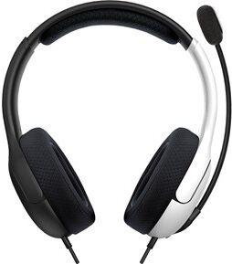 Nintendo PDP LVL40 Wired Stereo Headset -Black/White