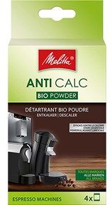 Melitta BIO ANTI CALC ESPRESSOMASKINER, PULVER 4x40gr