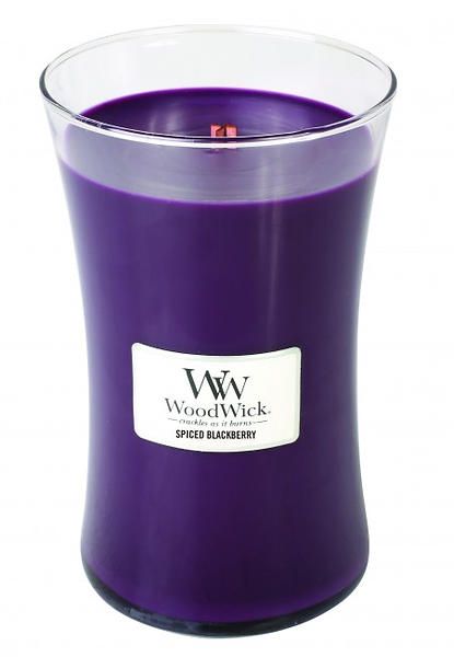 Woodwick Large - Spiced Blackberry