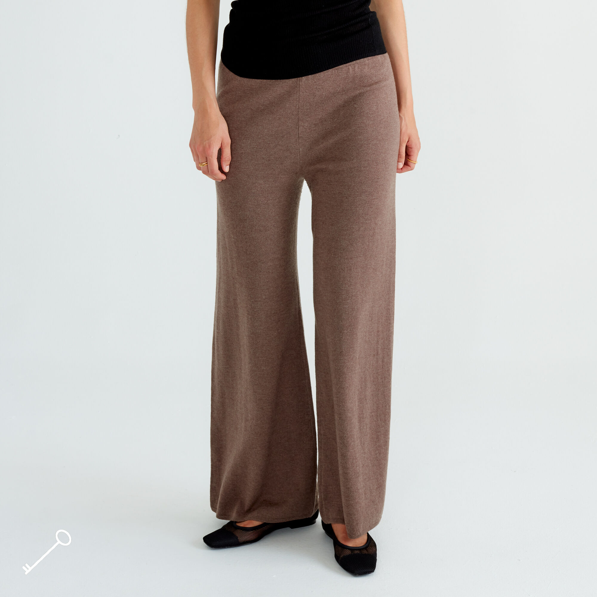 Pierre Robert Loungewear Bukse Merinoull - Brown