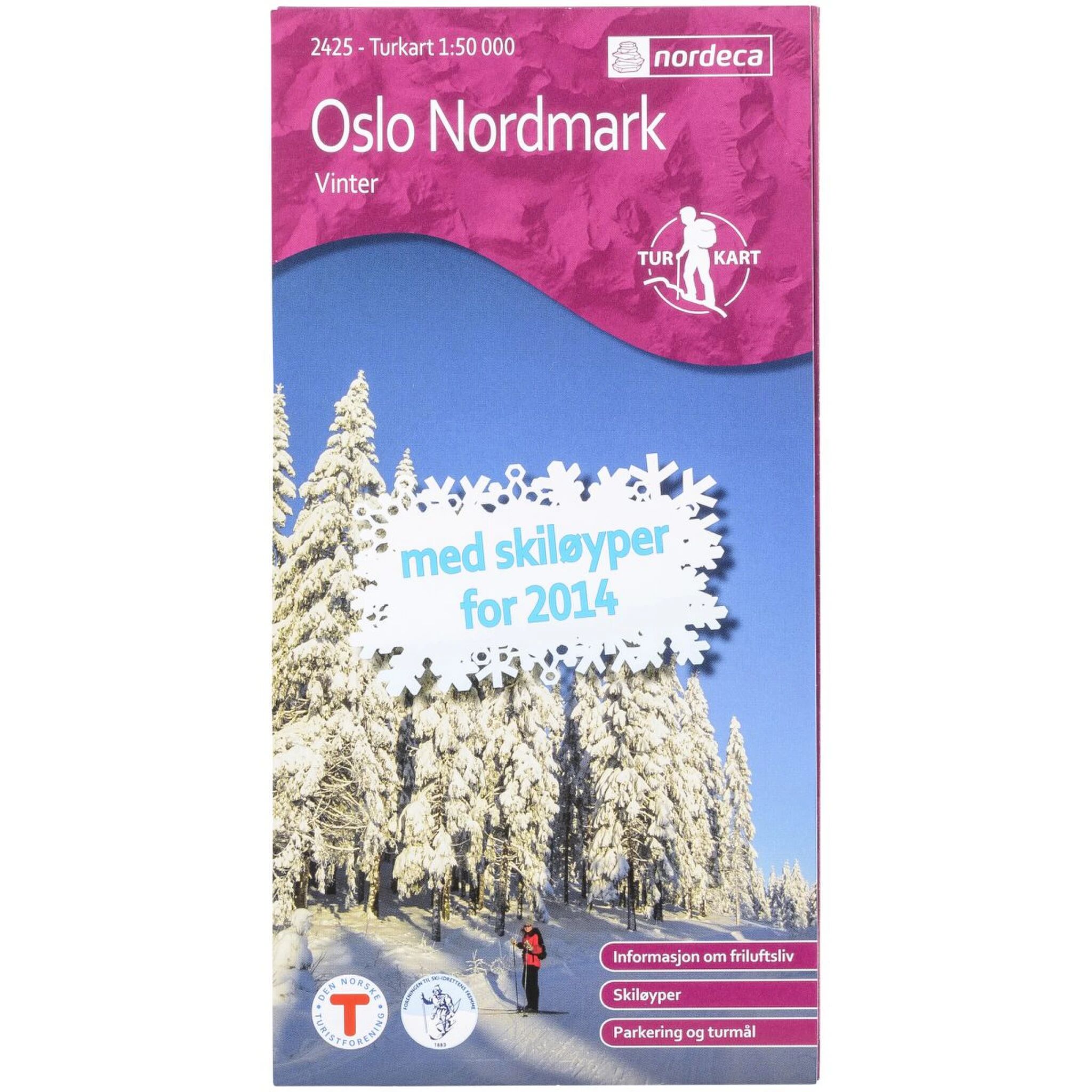 Nordeca OSLO NORDMARK VINTER 1:50 000 oneSize none