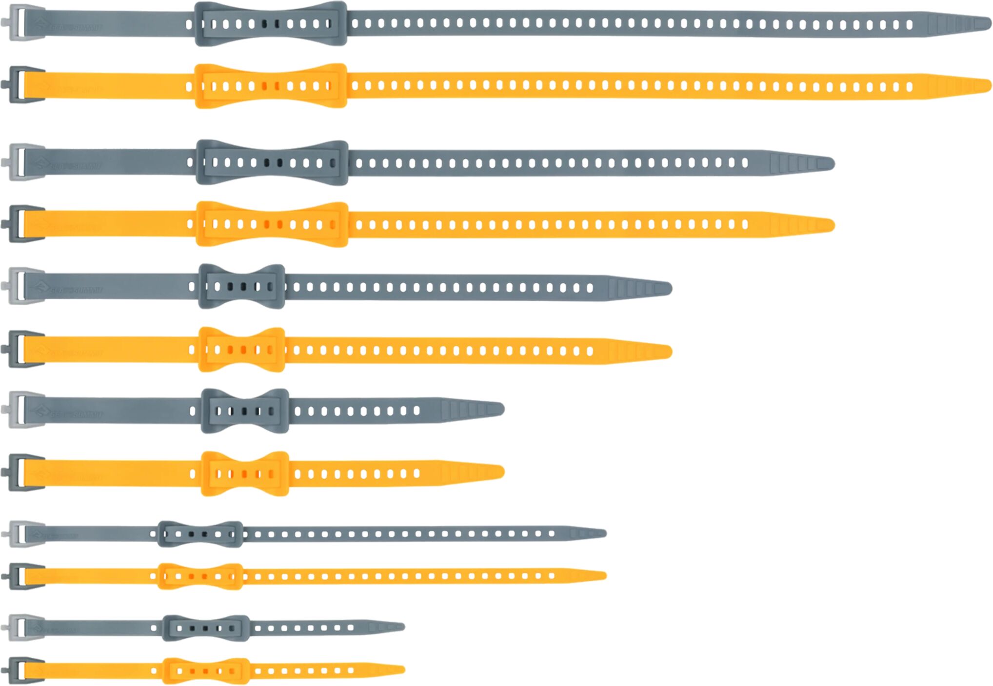 Sea To Summit Strap Stretchloc 25-20 X 625Mm 2-Pk Yellow, stropper 2CM x 62,5CM Yellow