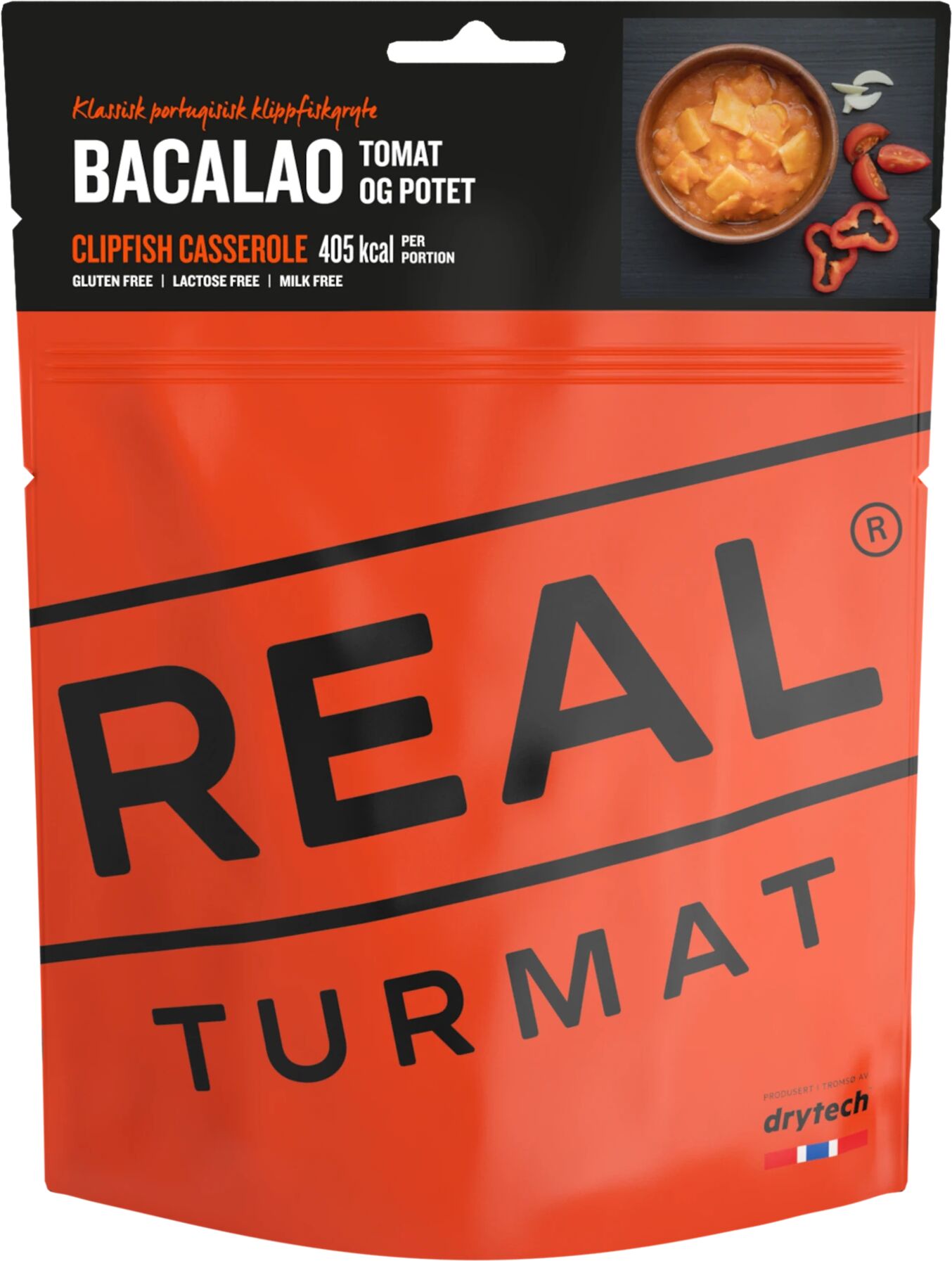 Real Turmat Bacalao, turmat 500 Gram Orange