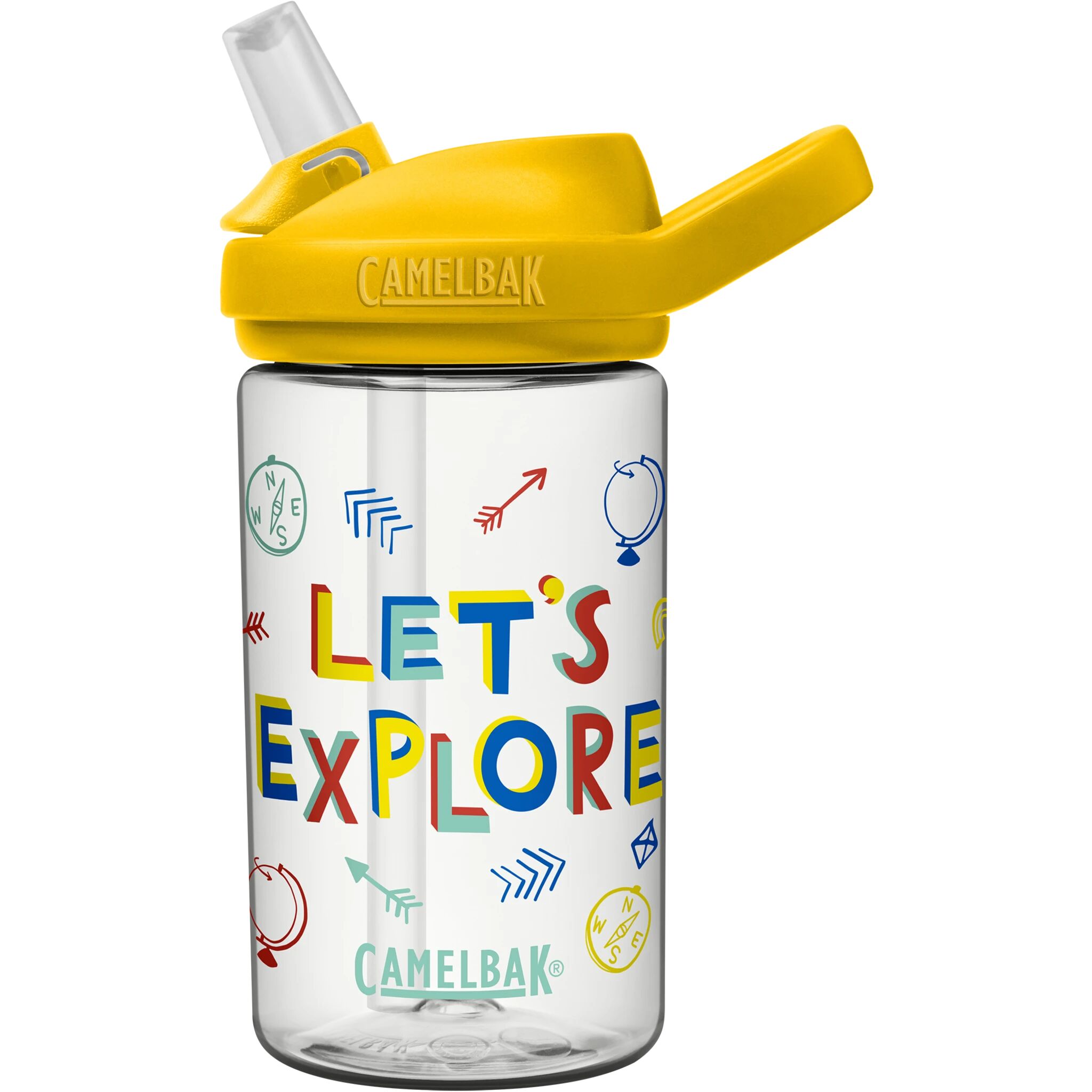 Camelbak Eddy+ Kids 0,4L Let's Explore, drikkeflaske STD Let's Explore