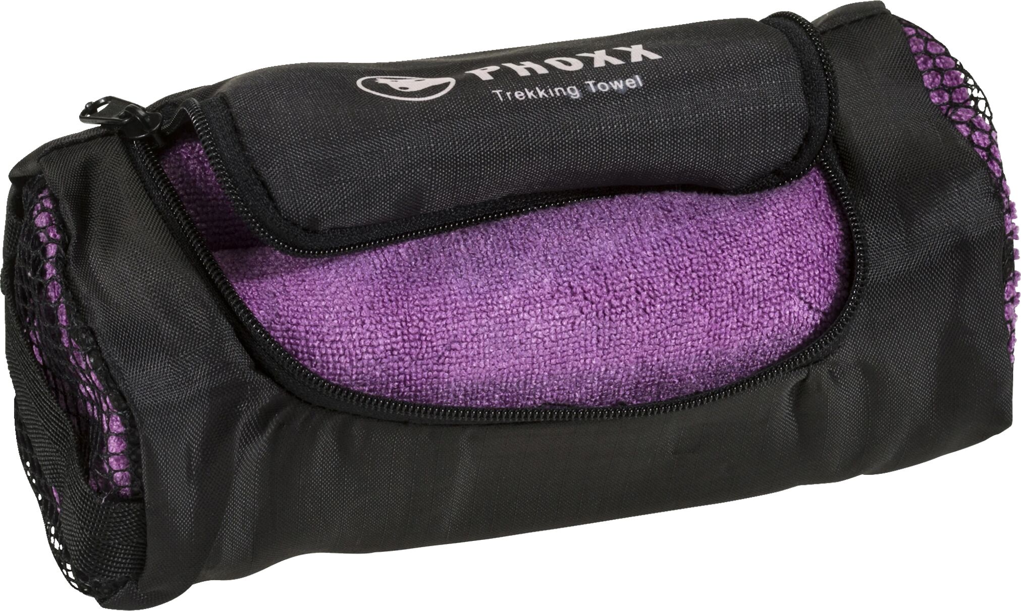 Phoxx Trekking Towel, purple Purple STD Purple