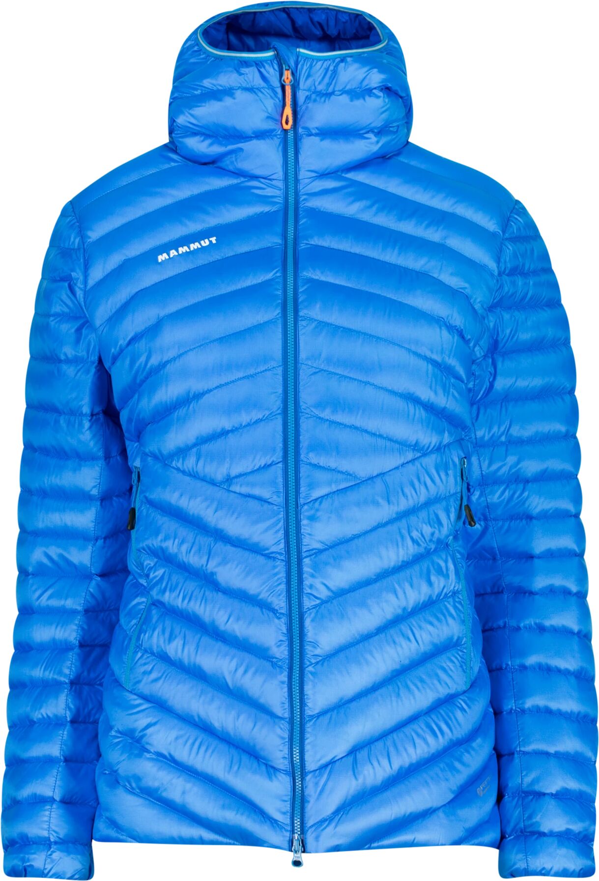 Mammut Broad Peak IN Hooded Jacket Women, dunjakke, dame M Ice-gentian