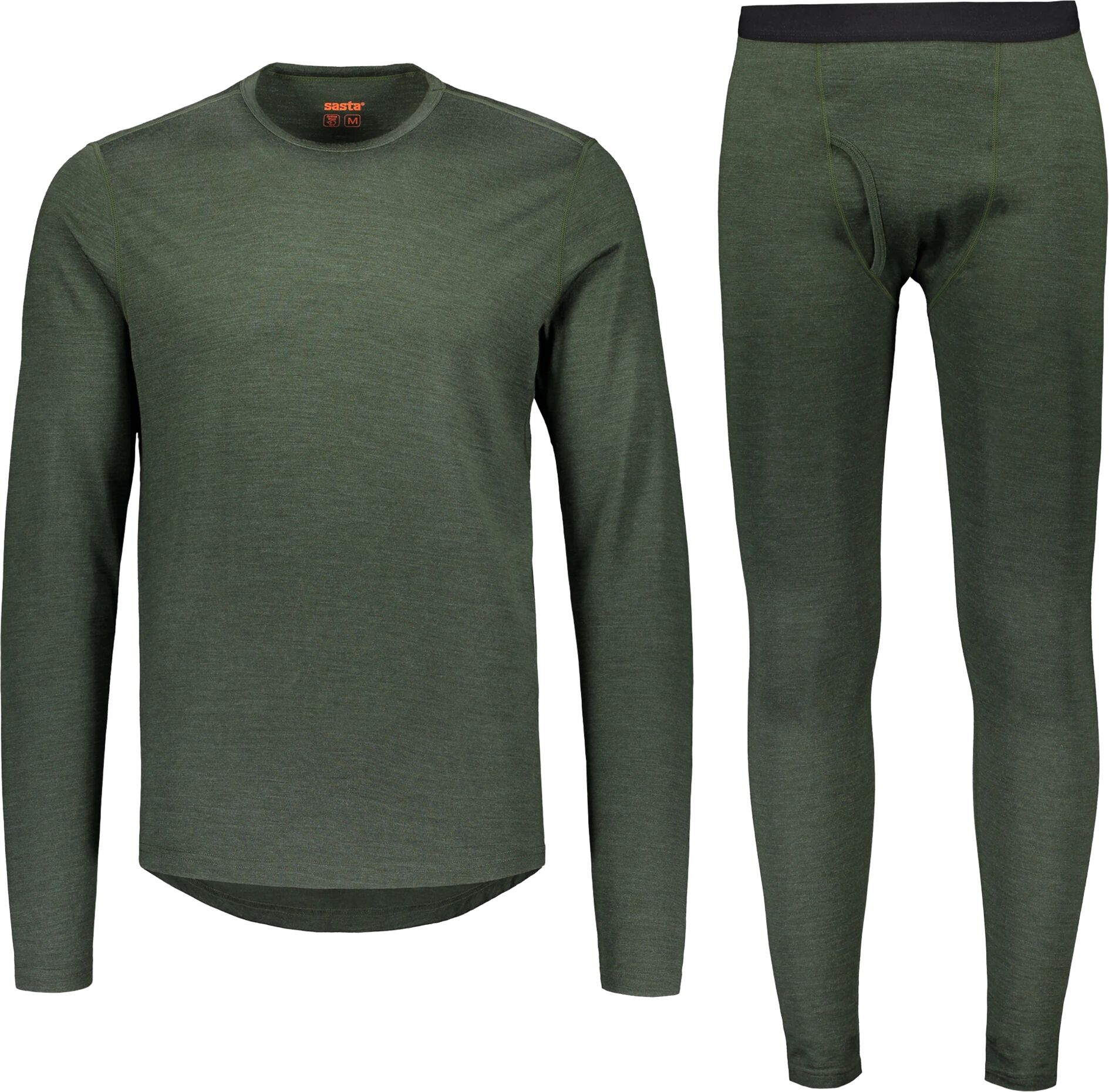 Sasta Wolverine set, ullundertøy XXXL FOREST GREEN